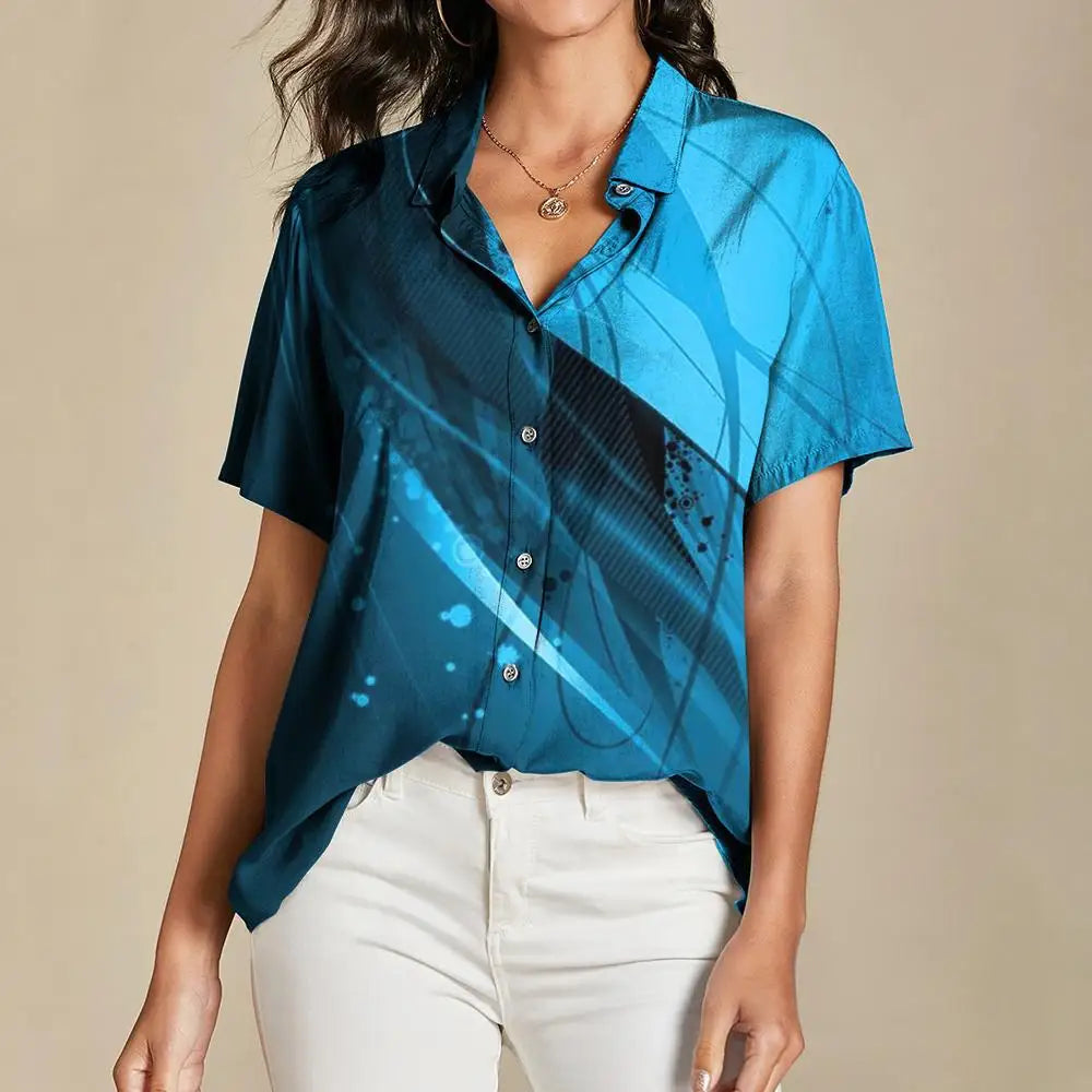 Aurelia™ | Watercolor Tie-Dye Gradient Shirt 