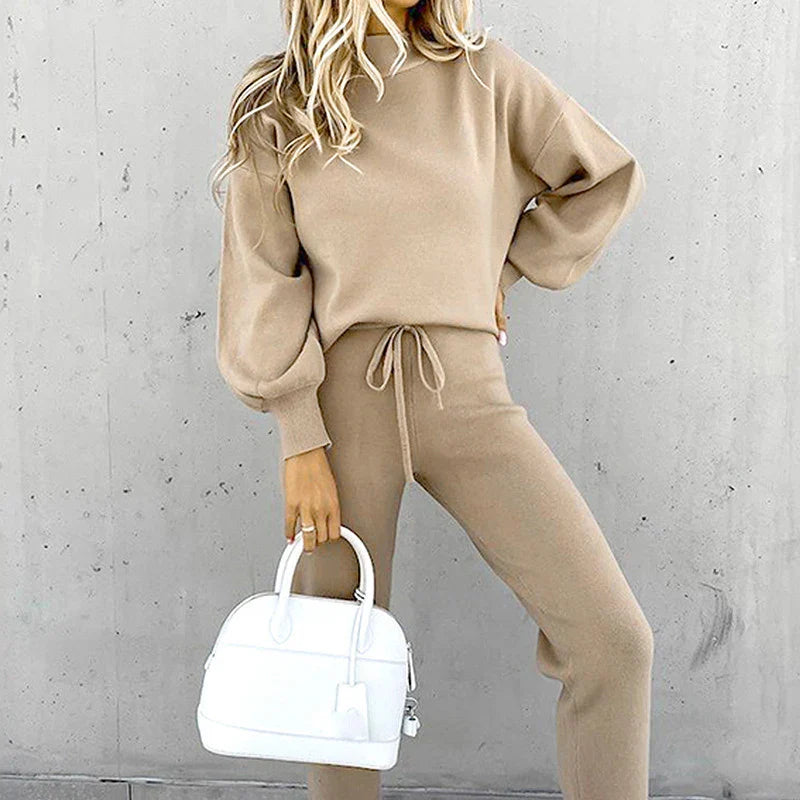 Milena™ | Casual Two-Piece Loungewear Set 