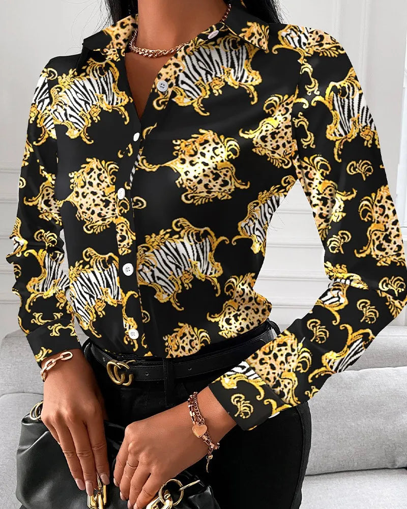 Auralie™ | Long Sleeve Blouse 
