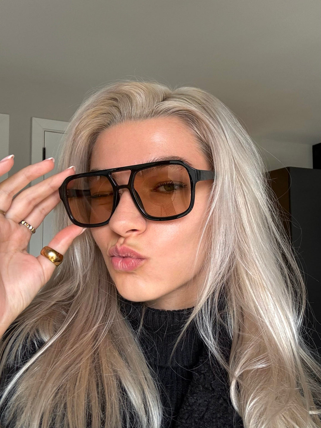 Sophia | Luxurious Pilot Sunglasses