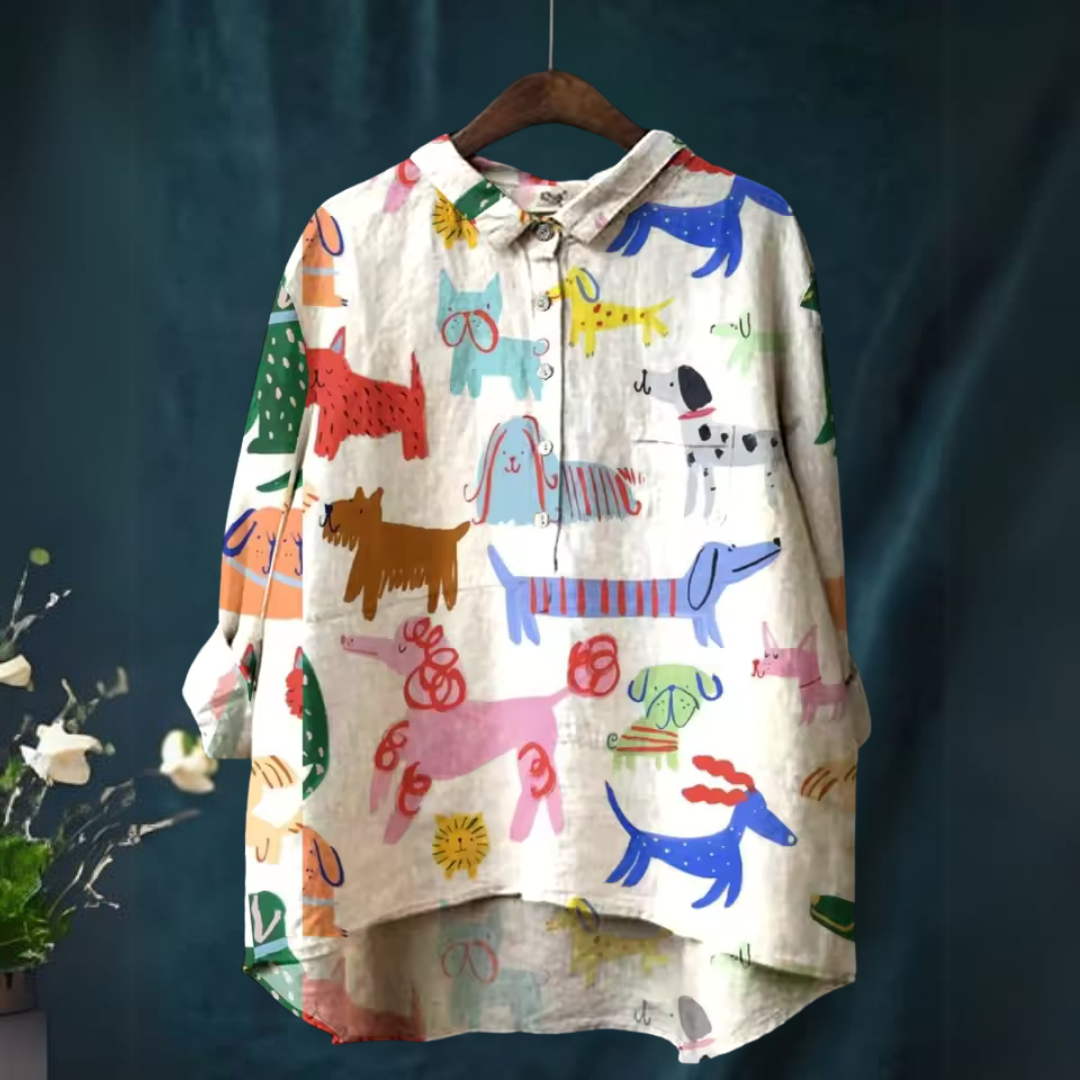 Elva™ | Stylish Everyday Patterned Shirt 