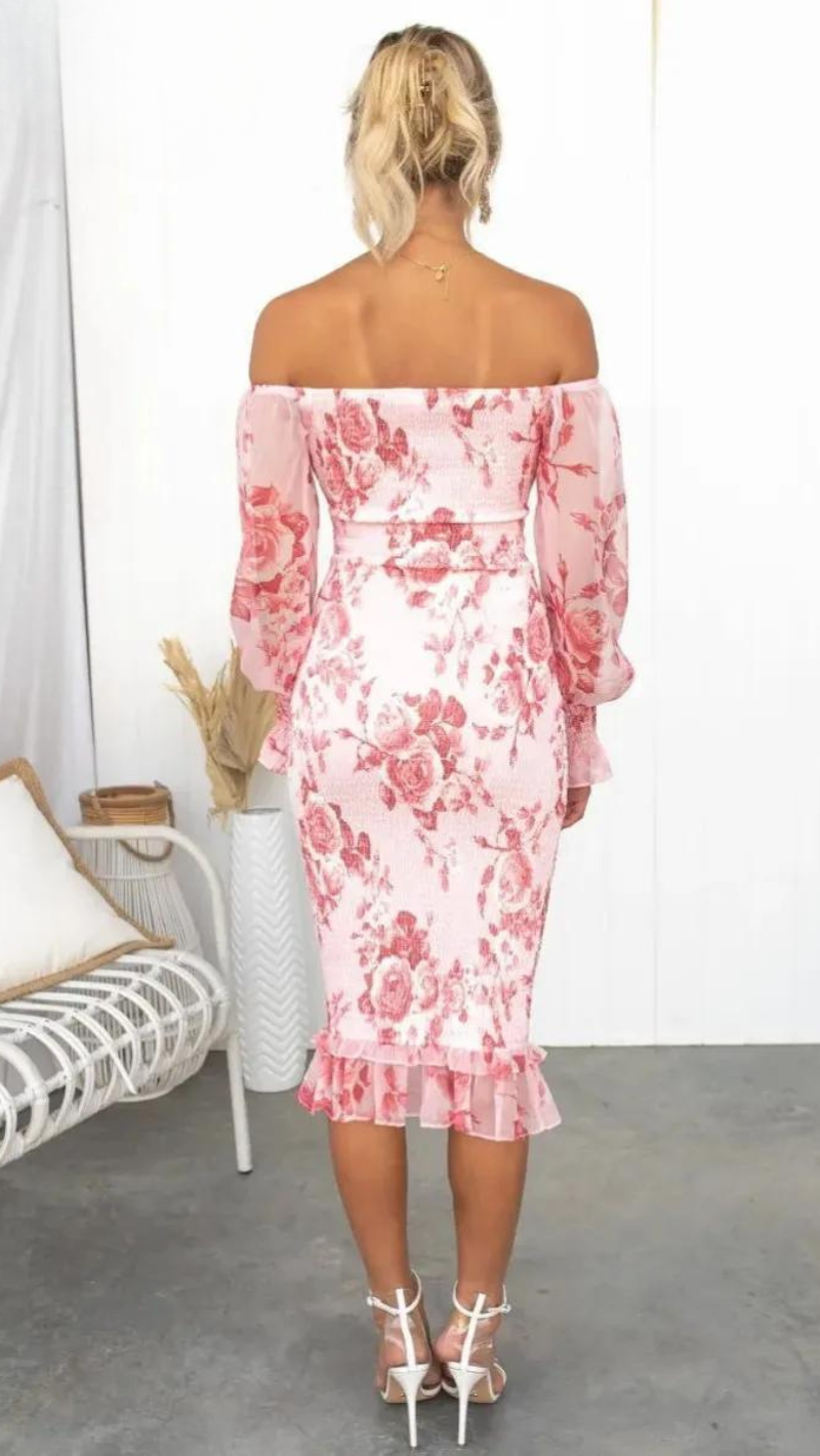 ELARA | CLASSIC MIDI DRESS 