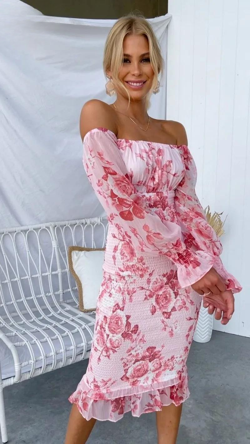 ELARA | CLASSIC MIDI DRESS 