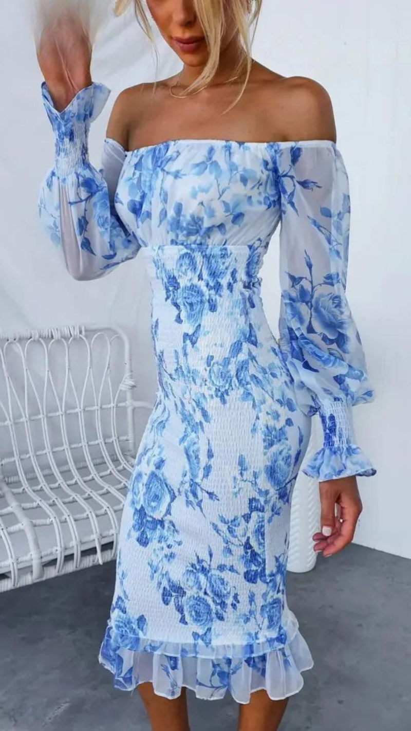 ELARA | CLASSIC MIDI DRESS 