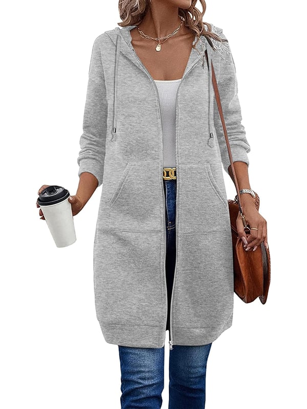 Camille™ | Relaxed Zip-Up Fleece Hoodie 