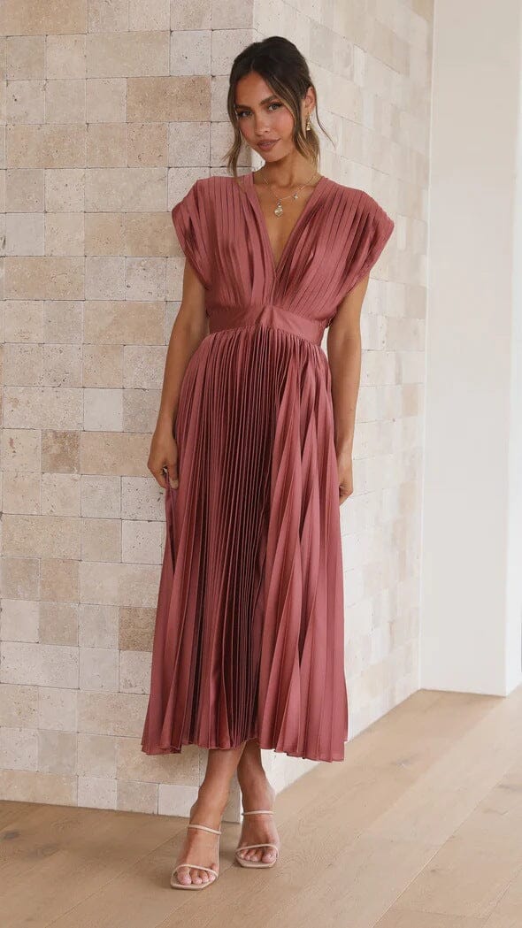 FELICIA | ELEGANT MIDI DRESS 