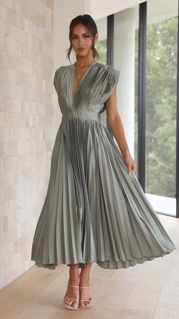 FELICIA | ELEGANT MIDI DRESS 