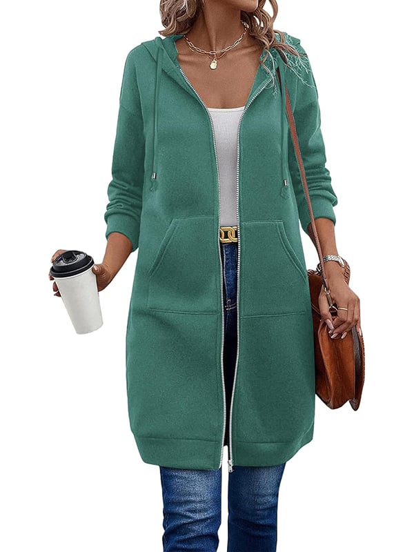 Camille™ | Relaxed Zip-Up Fleece Hoodie 