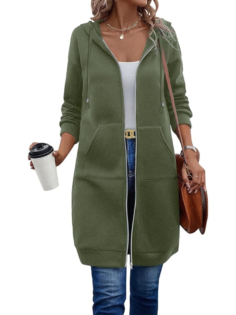 Camille™ | Relaxed Zip-Up Fleece Hoodie 
