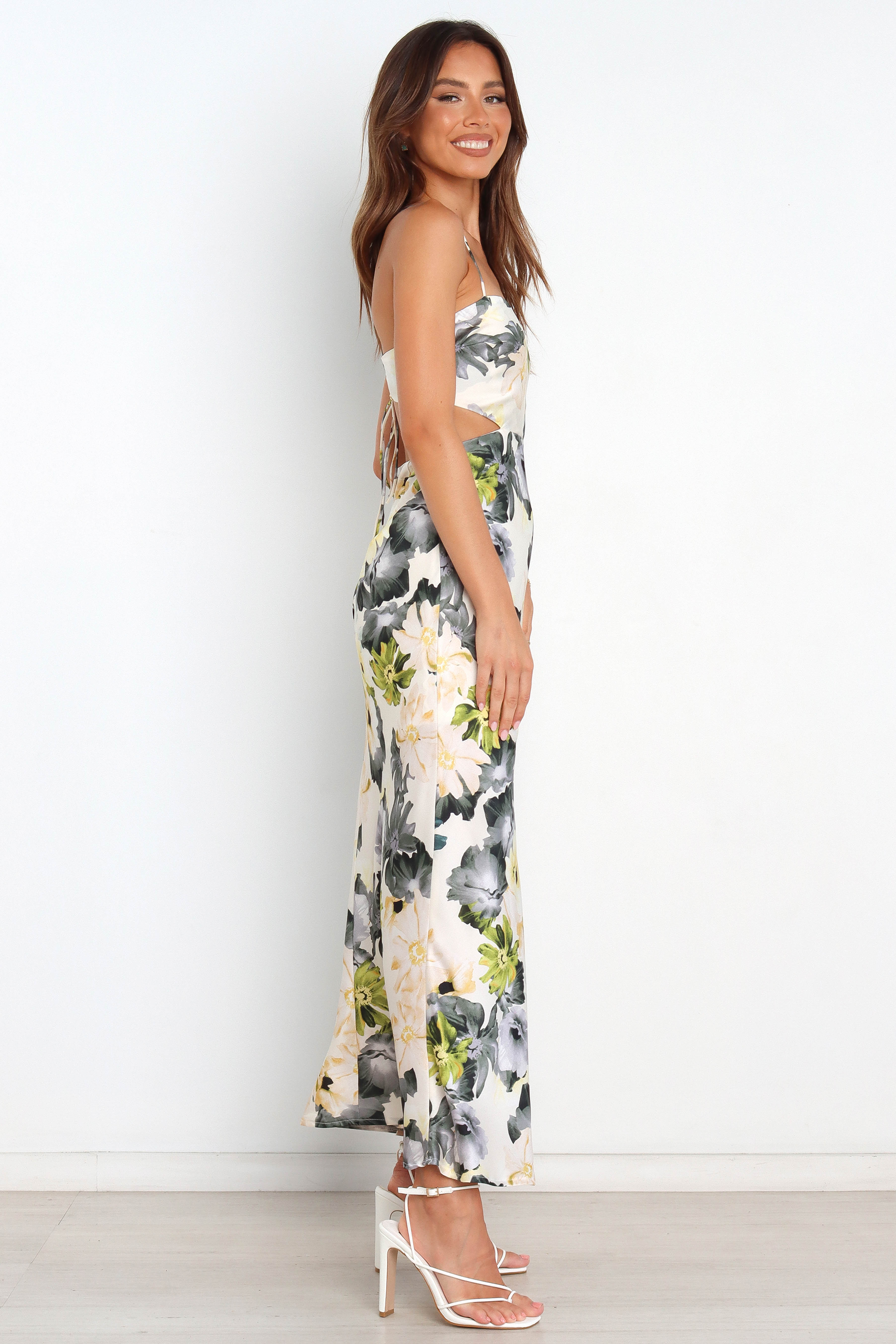 ALINA | FLORAL PRINT MAXI DRESS 